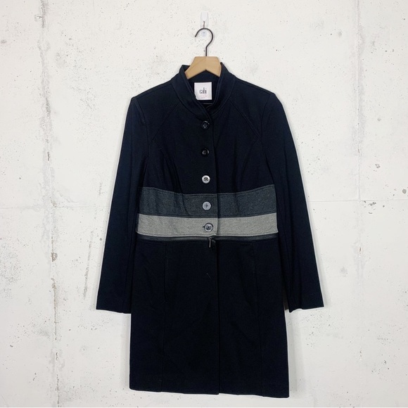 CAbi Jackets & Blazers - Cabi Love Carol Convertible Trench Coat Crop Jacket Size Medium